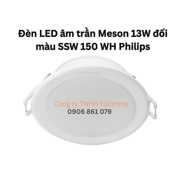 Công ty TNHH Fullshine (2) Đèn LED âm trần Meson 13W