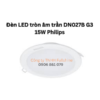Đèn LED tròn âm trần DN027B G3 15W Philips