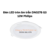 Đèn LED tròn âm trần DN027B G3 12W Philips
