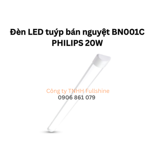 Đèn LED tuýp bán nguyệt BN001C PHILIPS 20W
