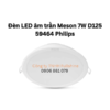 Đèn LED âm trần Meson 7W D125 59464 Philips