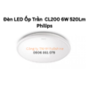 Đèn LED Ốp Trần CL200 6W 520Lm Philips