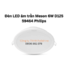 Đèn LED âm trần Meson 6W D125 59464 Philips
