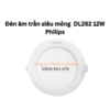 Đèn âm trần siêu mỏng DL262 12W Philips