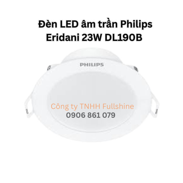 Đèn LED Âm Trần Philips Eridani 23W DL190B