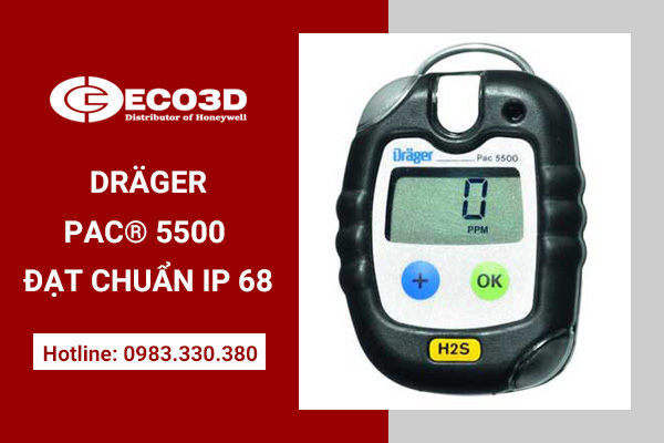 máy dò khí Drager đạt tiêu chuẩn IP