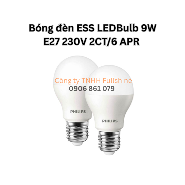 Bóng đèn ESS LEDBulb 9W E27 230V 2CT/6 APR