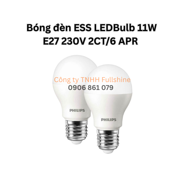 Bóng đèn ESS LEDBulb 11W E27 230V 2CT/6 APR