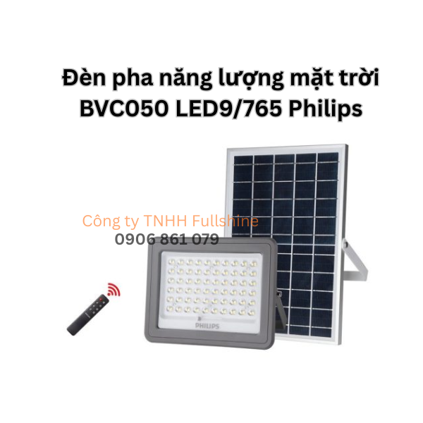 Đèn pha năng lượng mặt trời BVC050 LED9/765 Philips